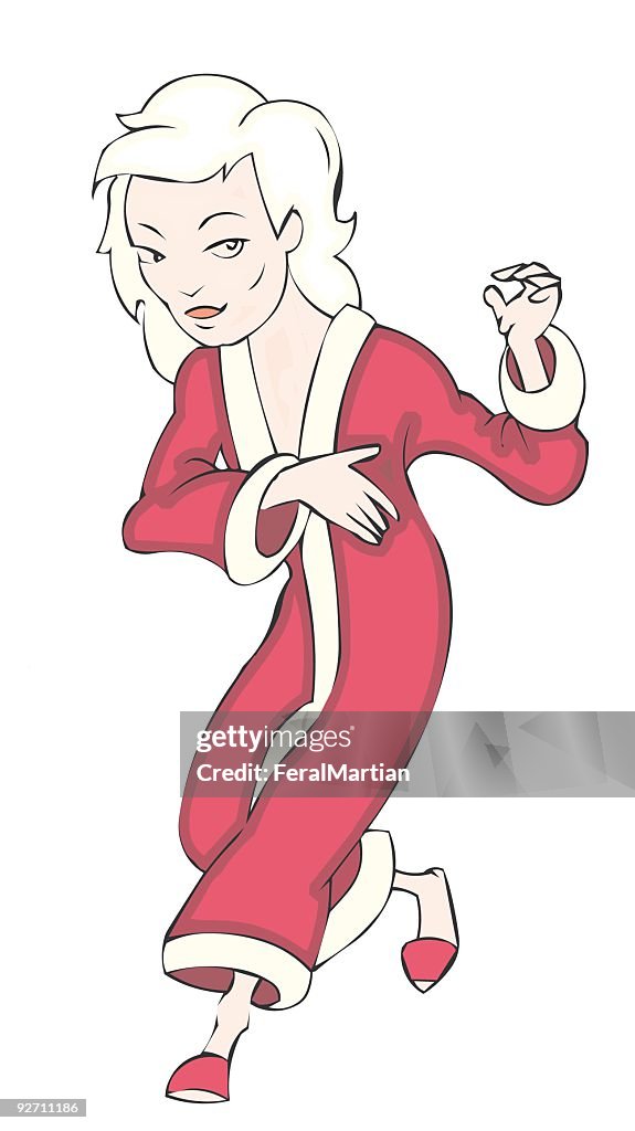 Bathrobe Walker