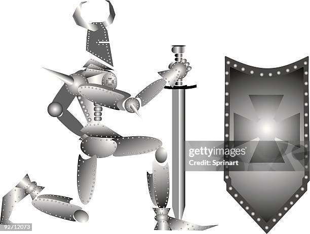 Knight Winimage 129 Silver Knight Armor Stock Photos, High-Res Pictures, and Images ...