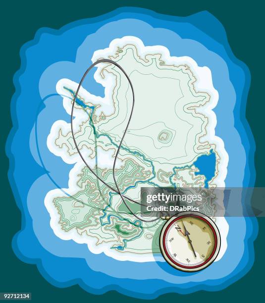 Compass On String 126 String Map Stock Photos, High-Res Pictures, and Images - Getty Images