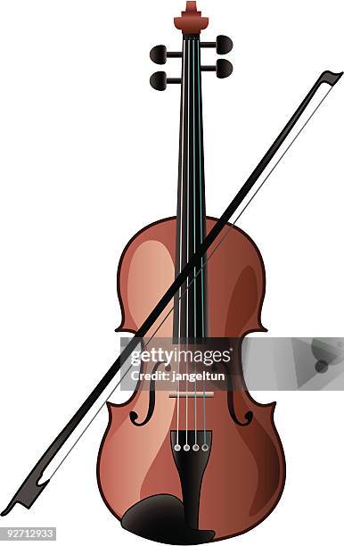 violin - fiddle stock illustrations