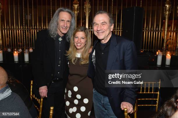 Lenny Kaye and guests attend the afterparty of the 31st Annual Tibet House US Benefit Concert and Gala at Gotham Hall on March 3, 2018 in New York...