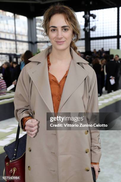 Alexia Niedzielski attends the Valentino show as part of the Paris Fashion Week Womenswear Fall/Winter 2018/2019 on March 4, 2018 in Paris, France.