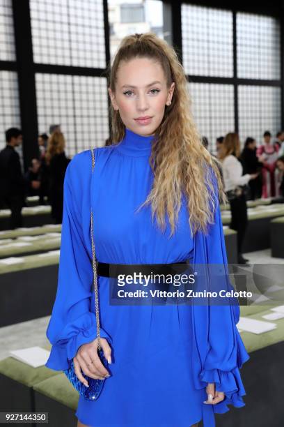 Dylan Penn attends the Valentino show as part of the Paris Fashion Week Womenswear Fall/Winter 2018/2019 on March 4, 2018 in Paris, France.