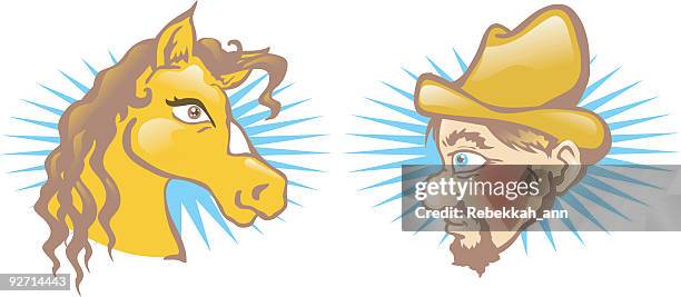 Cartoon Rodea Rodeo Cartoon Stock-Fotos und Bilder - Getty Images