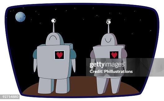 Outer space robots Outer space robots