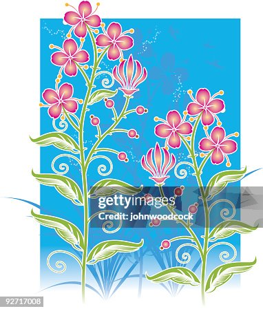 Floral pattern. Floral pattern.