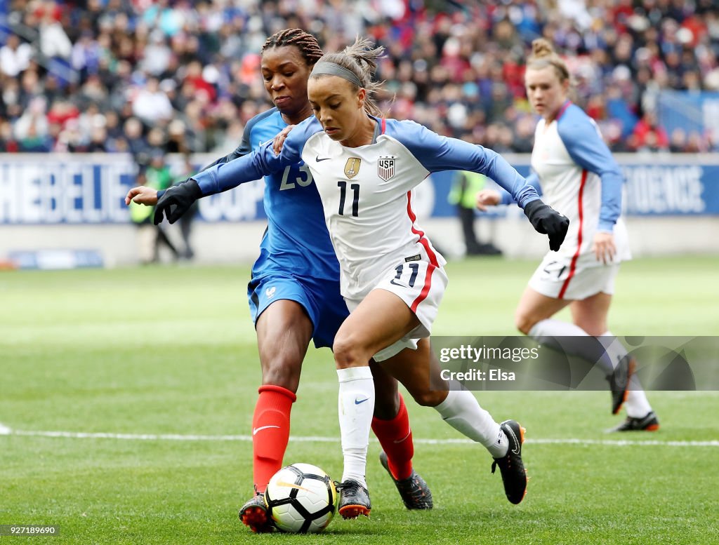 2018 SheBelieves Cup - United States v France