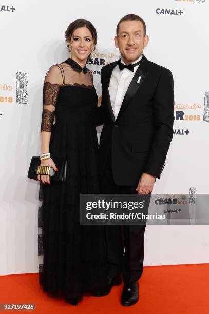 Yael Harris and Dany Boon arrive at the Cesar Film Awards 2018 at Salle Pleyel on March 2, 2018 in Paris, France.