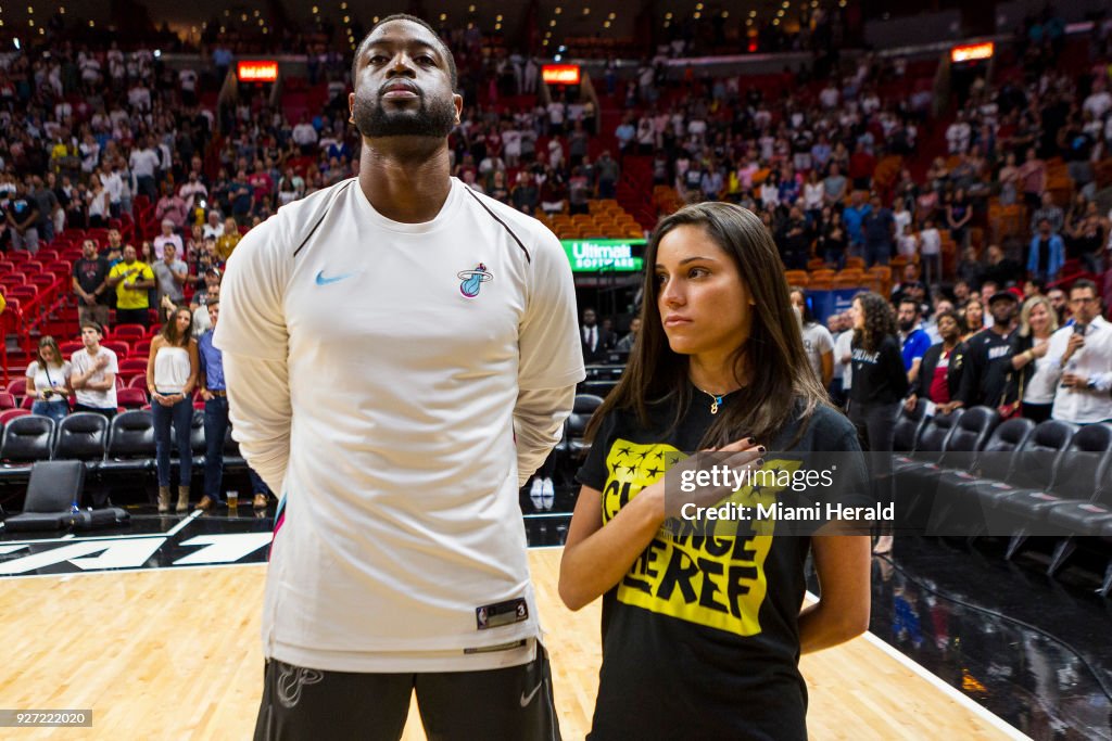 Dwyane Wade discusses emotional meeting with family of Parkland youth buried in his jersey