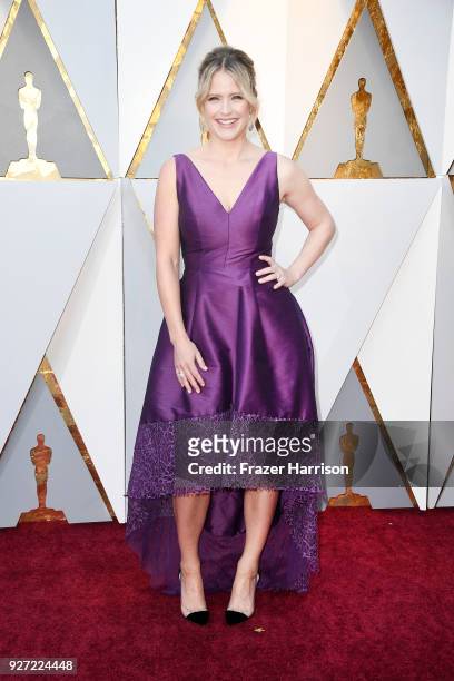 Sara Haines attends the 90th Annual Academy Awards at Hollywood & Highland Center on March 4, 2018 in Hollywood, California.