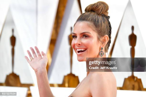 Maria Menounos attends the 90th Annual Academy Awards at Hollywood & Highland Center on March 4, 2018 in Hollywood, California.