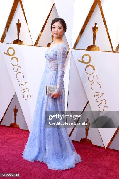 Mirai Nagasu attends the 90th Annual Academy Awards at Hollywood & Highland Center on March 4, 2018 in Hollywood, California.