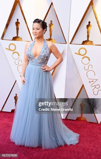 Kelly Marie Tran attends the 90th Annual Academy Awards at Hollywood & Highland Center on March 4, 2018 in Hollywood, California.