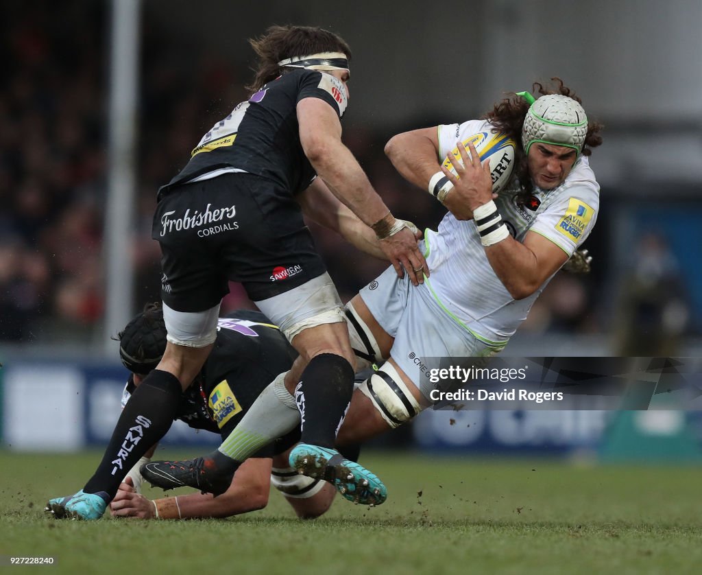 Exeter Chiefs v Saracens - Aviva Premiership