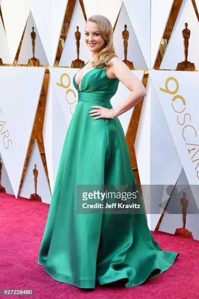 Wendi McLendon-Covey attends the 90th Annual Academy Awards at Hollywood & Highland Center on March 4, 2018 in Hollywood, California.