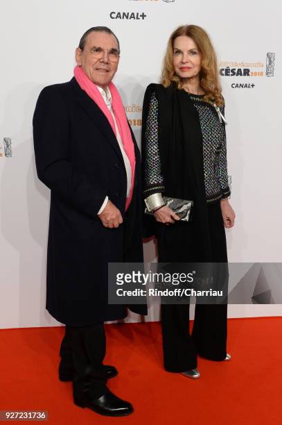 Michel Corbiere and Cyrielle Clair attend the Cesar Film Awards 2018 at Salle Pleyel on March 2, 2018 in Paris, France.