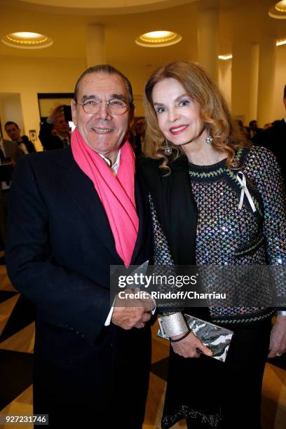 Michel Corbiere and Cyrielle Clair attend the Cesar Film Awards 2018 at Salle Pleyel on March 2, 2018 in Paris, France.