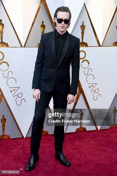 Caleb Landry Jones attends the 90th Annual Academy Awards at Hollywood & Highland Center on March 4, 2018 in Hollywood, California.