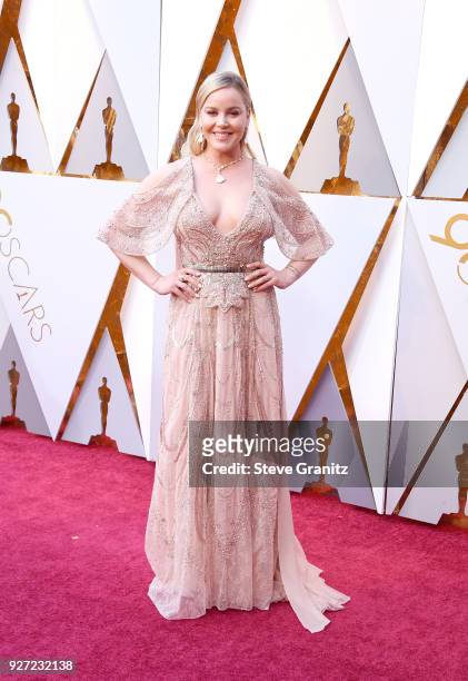 Abbie Cornish attends the 90th Annual Academy Awards at Hollywood & Highland Center on March 4, 2018 in Hollywood, California.