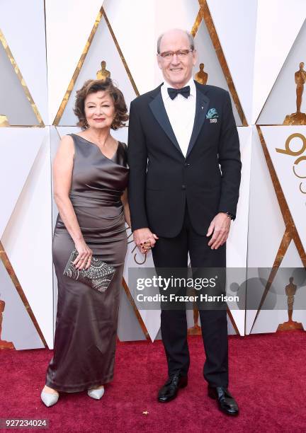 Sharon R. Friedrick and Richard Jenkins attend the 90th Annual Academy Awards at Hollywood & Highland Center on March 4, 2018 in Hollywood,...