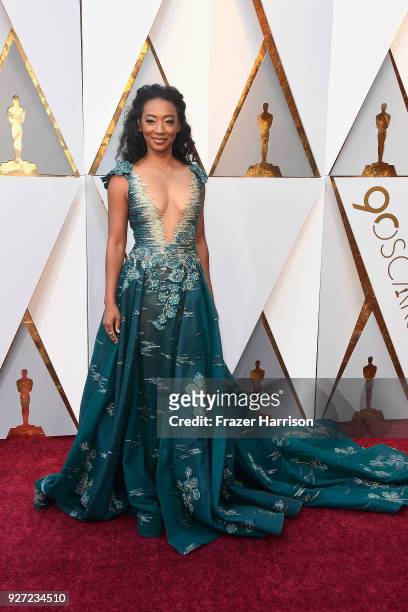 Betty Gabriel attends the 90th Annual Academy Awards at Hollywood & Highland Center on March 4, 2018 in Hollywood, California.