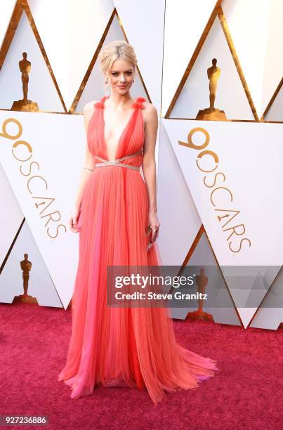 Samara Weaving attends the 90th Annual Academy Awards at Hollywood & Highland Center on March 4, 2018 in Hollywood, California.