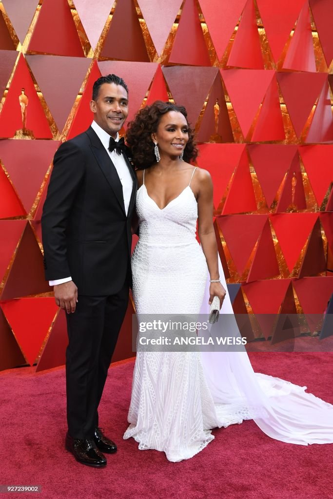 Aaron Tredwell US writer Janet Mock and her husband Aaron Tredwell arrive for the ...