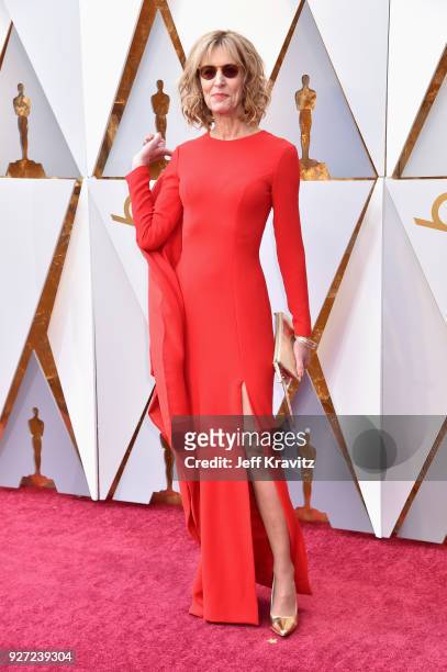 Christine Lahti attends the 90th Annual Academy Awards at Hollywood & Highland Center on March 4, 2018 in Hollywood, California.