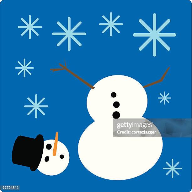 snow-mess (vector illustration) - activated charcoal stock illustrations