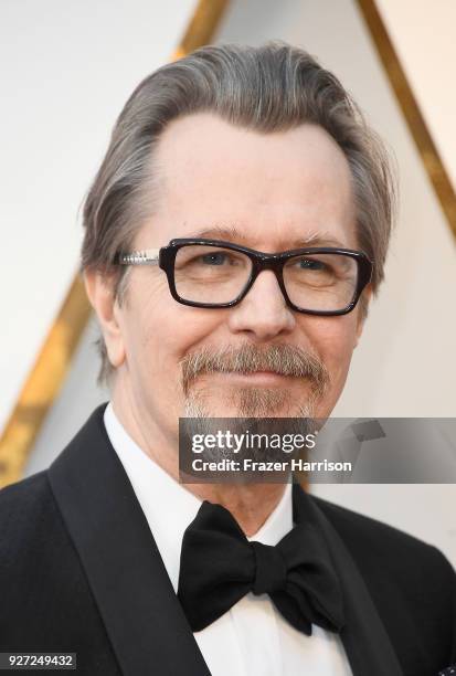 Gary Oldman attends the 90th Annual Academy Awards at Hollywood & Highland Center on March 4, 2018 in Hollywood, California.