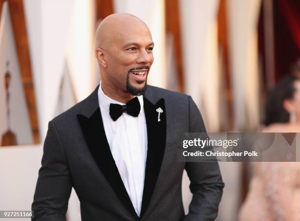 Common attends the 90th Annual Academy Awards at Hollywood & Highland Center on March 4, 2018 in Hollywood, California.