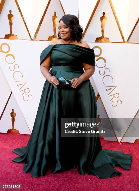 Octavia Spencer attends the 90th Annual Academy Awards at Hollywood & Highland Center on March 4, 2018 in Hollywood, California.