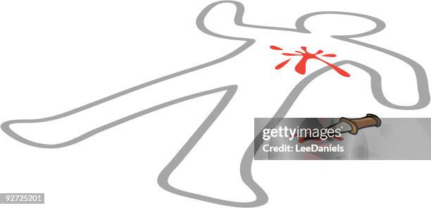 ilustraciones, imágenes clip art, dibujos animados e iconos de stock de escena del crimen - cluedo