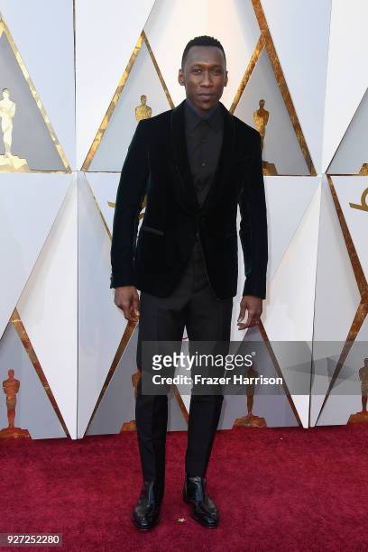 Mahershala Ali attends the 90th Annual Academy Awards at Hollywood & Highland Center on March 4, 2018 in Hollywood, California.