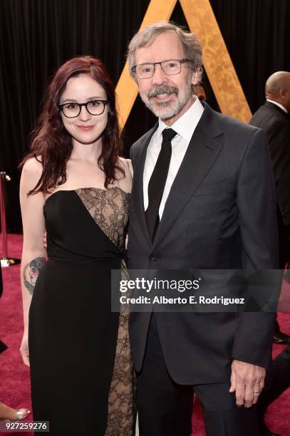 Jeannie Catmull and Ed Catmull attend the 90th Annual Academy Awards at Hollywood & Highland Center on March 4, 2018 in Hollywood, California.