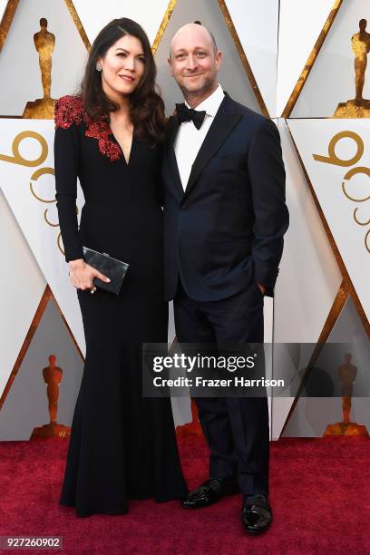 Amber Green and Michael Green attend the 90th Annual Academy Awards at Hollywood & Highland Center on March 4, 2018 in Hollywood, California.