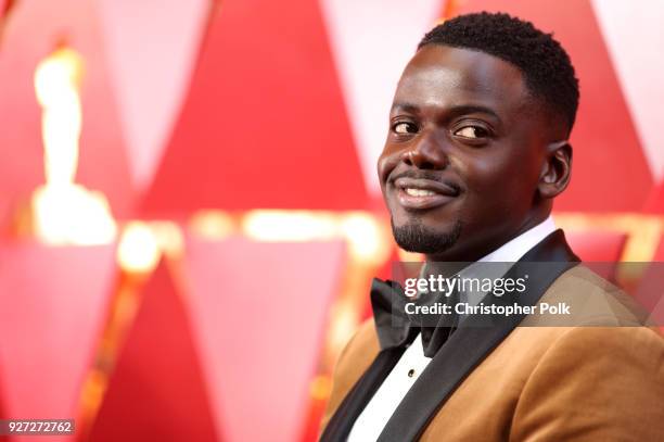 Daniel Kaluuya attends the 90th Annual Academy Awards at Hollywood & Highland Center on March 4, 2018 in Hollywood, California.