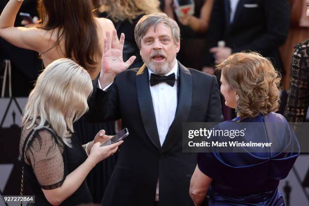 Mark Hamill attends the 90th Annual Academy Awards at Hollywood & Highland Center on March 4, 2018 in Hollywood, California.