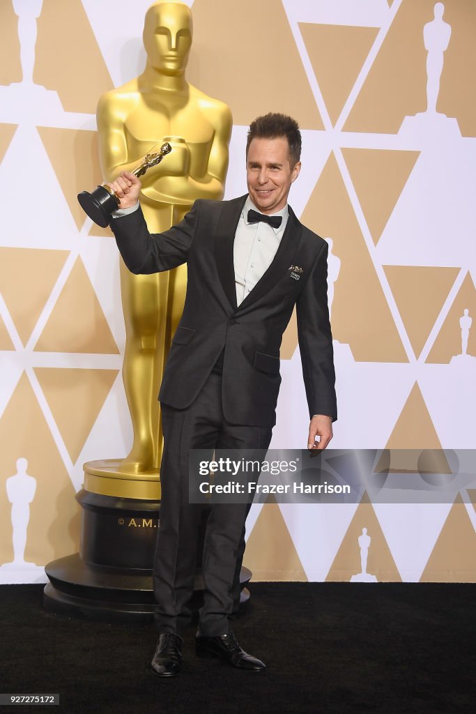 90th Annual Academy Awards - Press Room