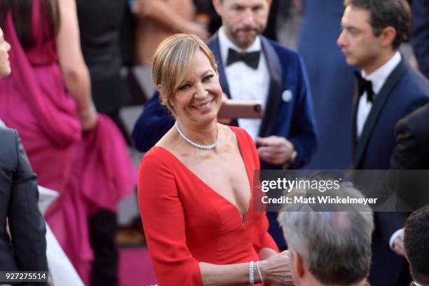 Allison Janney attends the 90th Annual Academy Awards at Hollywood & Highland Center on March 4, 2018 in Hollywood, California.