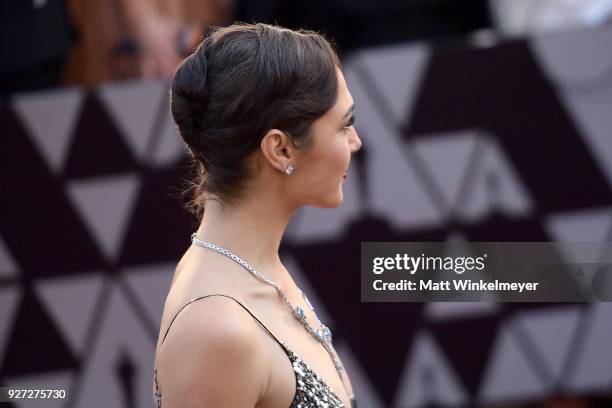 Gal Gadot attends the 90th Annual Academy Awards at Hollywood & Highland Center on March 4, 2018 in Hollywood, California.