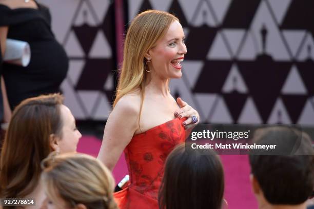 Leslie Mann attends the 90th Annual Academy Awards at Hollywood & Highland Center on March 4, 2018 in Hollywood, California.