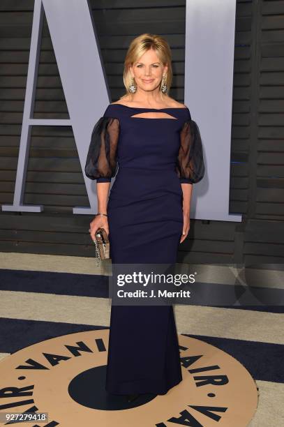 Gretchen Carlson attends the 2018 Vanity Fair Oscar Party hosted by Radhika Jones at the Wallis Annenberg Center for the Performing Arts on March 4,...