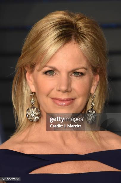 Gretchen Carlson attends the 2018 Vanity Fair Oscar Party hosted by Radhika Jones at the Wallis Annenberg Center for the Performing Arts on March 4,...