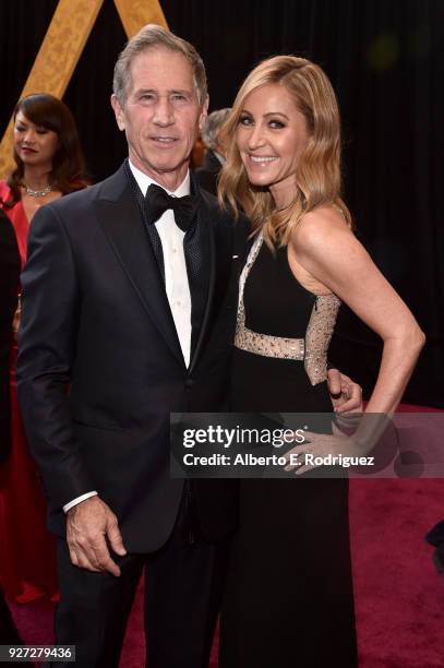 Jon Feltheimer and Laurie Feltheimer attend the 90th Annual Academy Awards at Hollywood & Highland Center on March 4, 2018 in Hollywood, California.