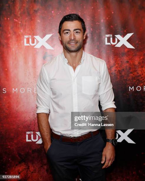 Anthony Minichiello attends the Hoyts Oscars Party at Hoyts LUX on March 5, 2018 in Sydney, Australia.