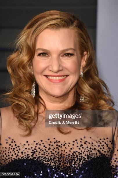 Executive West Coast Editor of Vanity Fair Krista Smith attends the 2018 Vanity Fair Oscar Party hosted by Radhika Jones at the Wallis Annenberg...