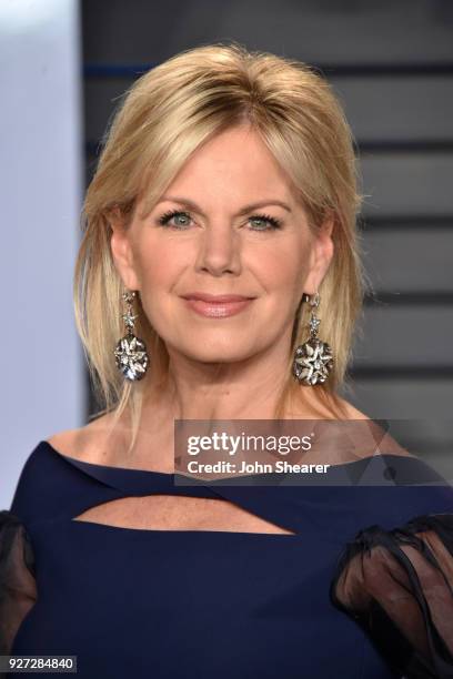 Gretchen Carlson attends the 2018 Vanity Fair Oscar Party hosted by Radhika Jones at Wallis Annenberg Center for the Performing Arts on March 4, 2018...