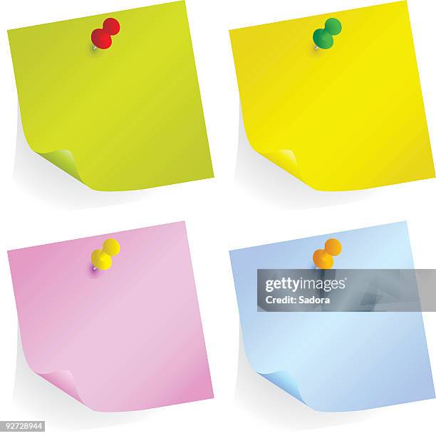 note paper - quick response stock illustrations