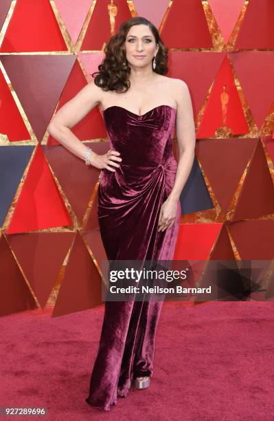 Chelsea Peretti attends the 90th Annual Academy Awards at Hollywood & Highland Center on March 4, 2018 in Hollywood, California.